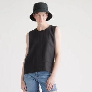 Quince 100% Organic Linen Tank Style Top, Size Medium